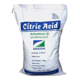 WEIFANG ENSING Acido Citrico 25 Kg Bulto Acido Citrico Ensign