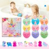Unicorn Bath Bombs for Kids, 9 Large Kids Bath Salts