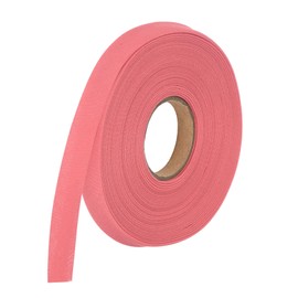 sourcing map 1/2 Inch Double Fold Bias Tape Polyester Continuous Bulk Bias Tape for Sewing,Seaming Quilting Hemming Binding Crafts (Watermelon Red 10 Yards)