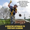 5” Round Poly Chimney Brush | Heavy-Duty Cleaning Head with