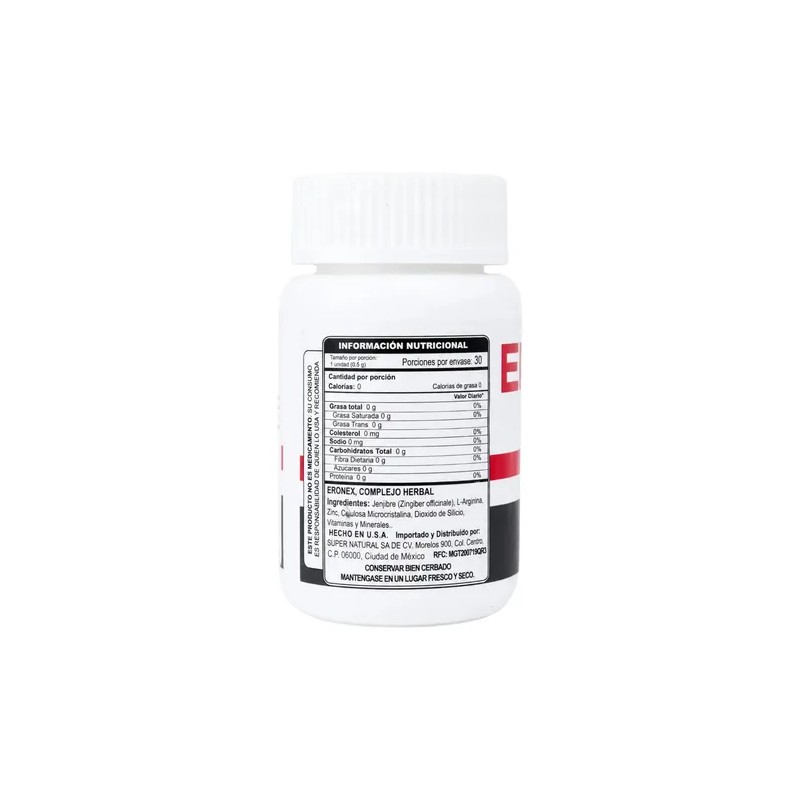 Supervits Pack Eronex Complejo Herbal Salud Capsulas Sfn