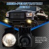 Fog Lights Compatible with 2003 2004 2005 2006 GMC Sierra