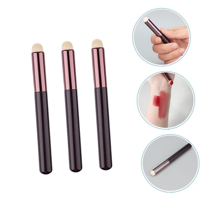DOITOOL Professional Makeup Tools 3pcs Lip Brush Set Concealer Brush