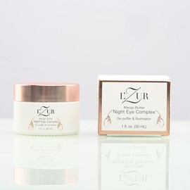 L’Zur Mango Butter Night Eye Complex Eye Cream Plumps, Anti-Aging, Tightens Minimize the Wrinkles, Dark Circles 1- Fluid Ounce