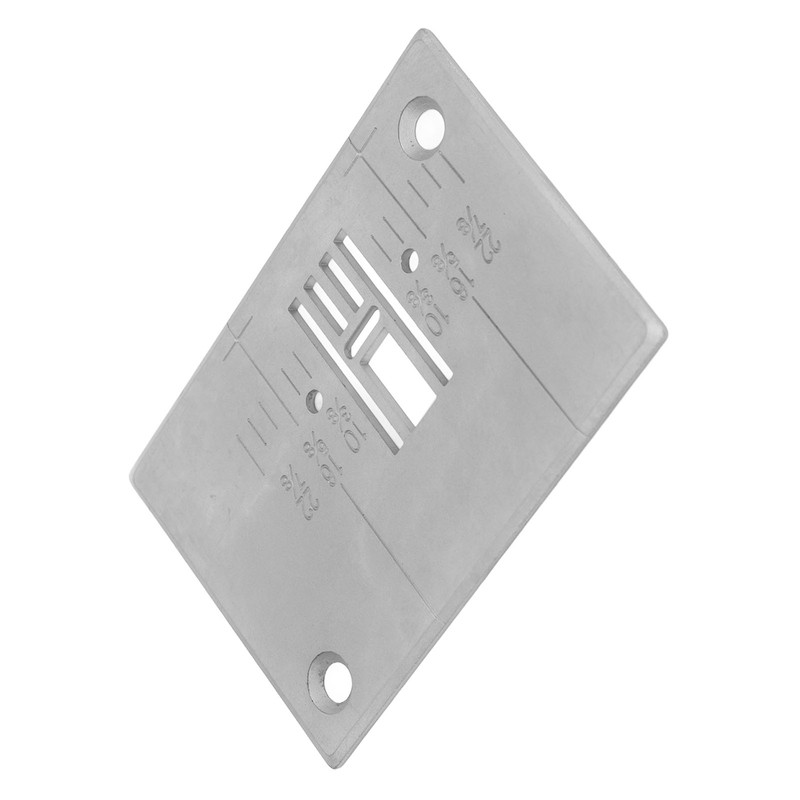 Straight Stitch Needle Plate Professional Replacement Steel Fine Machined Needle
