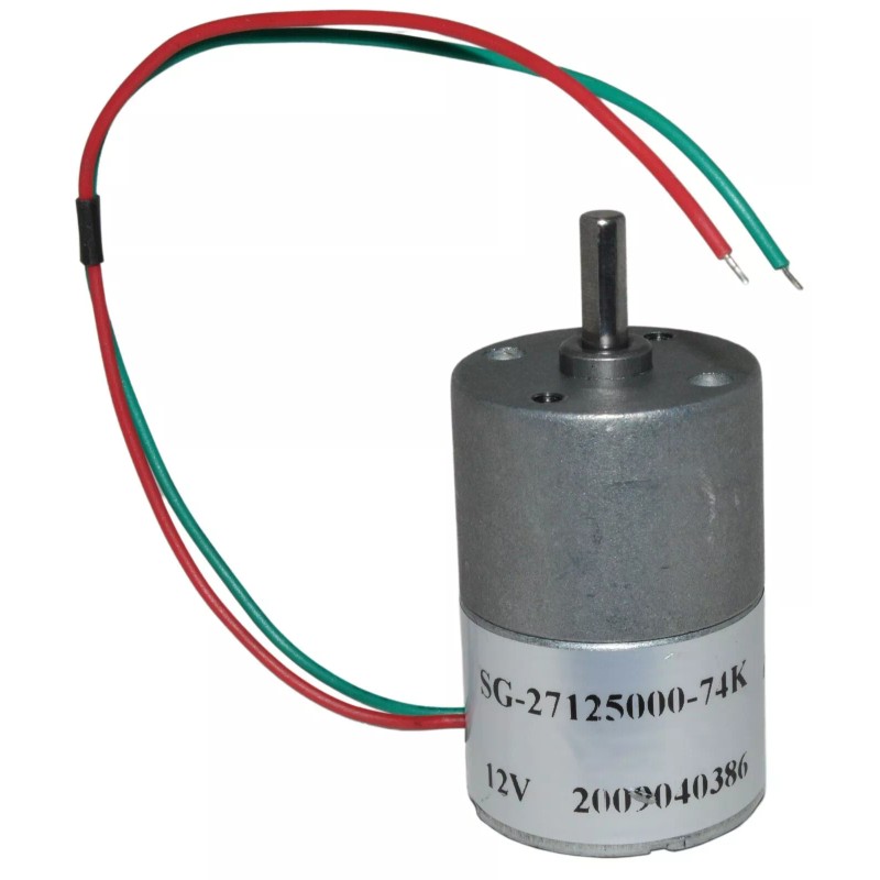 Electronix Express Gear Head Motor - 12V DC, 4500 RPM