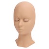 Lash Mannequin Head Soft Silicone Replaced Eyelids Mannequin Head for