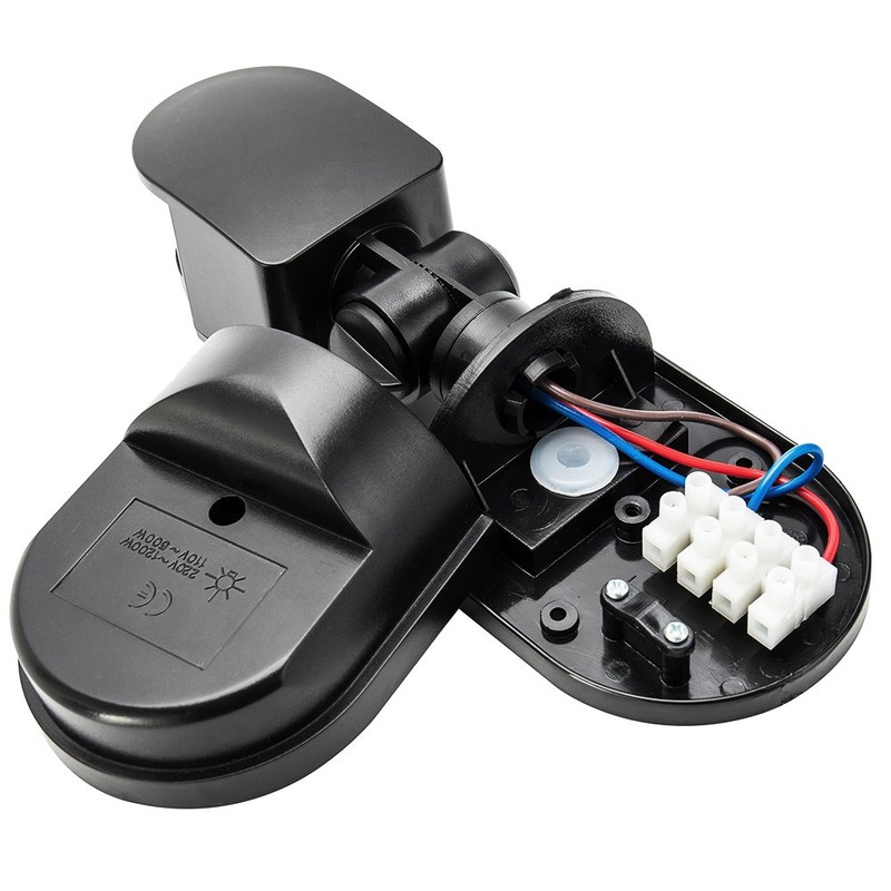 Lovesole_JP Infrared Sensor Switch Motion Sensor 1200W Max Outdoor/Indoor Security