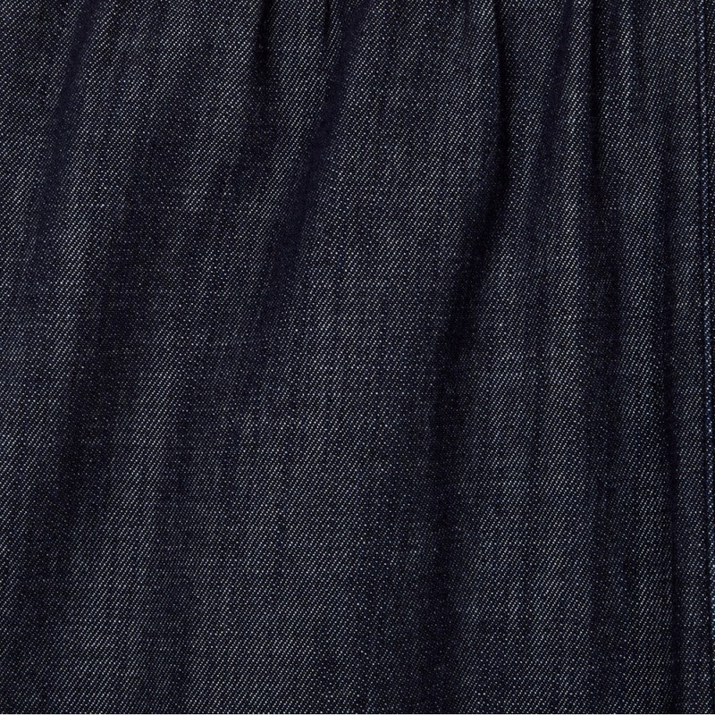 JAJU [JAJU] Women's Relaxed Fit Wide Jeans_Navy