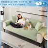 OTOB Cooling Dog Couch Cover Ice Silk Fiber, Washable &