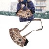 Outdoor Heating Gloves Temperature Adjustable Easy Operation Portable USB Plug