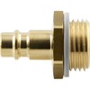 Fitting Parts G 1/4 Inch Coupling Plug with Male Thread