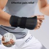 Poligono Wrist Brace with 3 Splints, Wrist Support Adjustable and