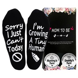 TITTOK Pregnancy Gift New Mom Gifts Socks With Coin Mom to Be Gift Pregnant Women Mom Mother's Day Gift Set