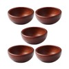 NBK Wood Bowl φ 7 X H3 cm 5 Pcs
