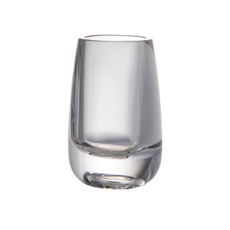 FOYER 2300058CL Unbreakable Flower Base Polycarbonate, Stylish, Height 5.1 inches