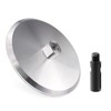 5/8-11 Thread 6 Inch Aluminum Backer Pad Set for Precision