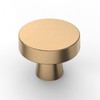 Amerdeco 6 Pack Champagne Bronze Cabinet Knobs 1-1/4 Inch(32mm) Single