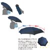 mabu SMV-41502 Folding Umbrella, Long Back, Special Ribs, Lightweight, Fiberglass,