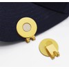 Adhere 2pcs Golf Hat Clip Golf Ball Marker Holder Magnetic