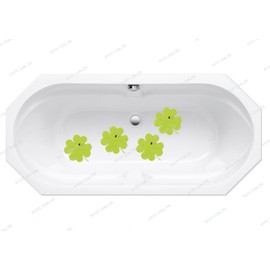 Kleine Wolke Minis Lucky Leaf Suction Cup, Green
