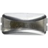 Grote 60261 Small Rectangular License Light,Silver