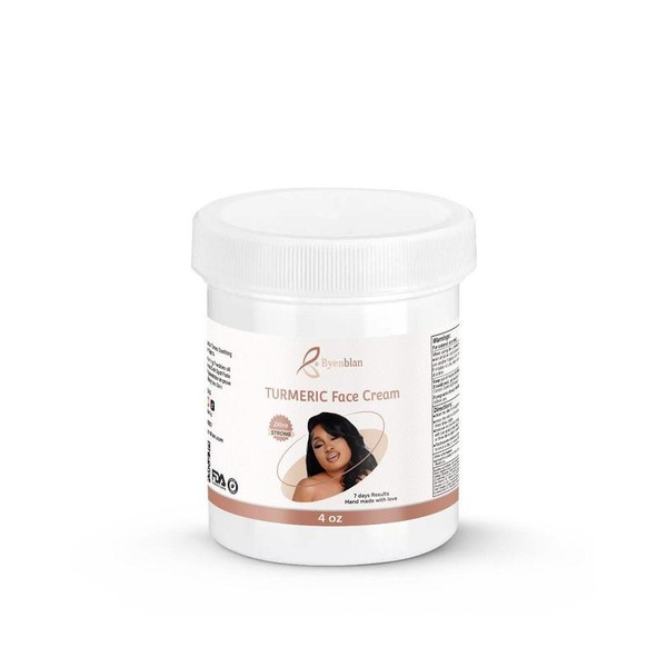 Byenblan Turmeric Glow Face Cream | Gently Exfoliates, Deeply Hydrates