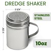 Great Credentials Stainless Steel Versatile Dredge Shaker, Salt, Sugar, Shakers