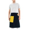 Caldo Cotton Bistro Apron - Tall Length 23 x 27