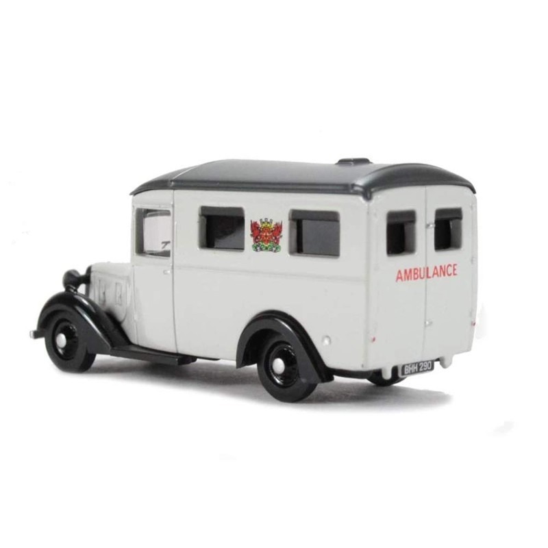 Oxford Diecast 76AMB003 Austin 18 Ambulance Carlisle