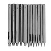 12pcs Leather Hole Punch Cutter 0.5‑5mm Hollow Punch Set for