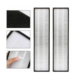 2 sets of HEPA air filters C FLT5000 for Germ Guardian AC5000 AC5000E AC5350W AC5300B air purifier