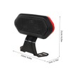 ULTECHNOVO 1pcs Motorcycle Backrest Cushion for Electric and Easy to