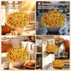 12 Bundles Artificial Fall Flowers, UV Resistant Faux Mums for
