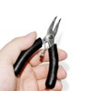 Mini Bent Nose Pliers Angled Needle Nose Pliers for Jewelry
