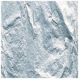 100% Edible Food Grade Pure Silver Foil, 60mm x 60mm, Pack of 50