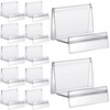 Weysat Purse Display Stand Clear Acrylic Handbag Stand Jewelry Wallet