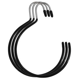 XGNG - 3 ganchos antideslizantes para colgar para cinturón, accesorios de clóset, bufanda, anillos, bufanda, organizador de almacenamiento para corbatas, bufandas, cinturones, camisetas sin mangas, pashminas