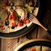 LS Kitchen Pizza Tray Non-Stick Pizza Baking Tray with Holes
