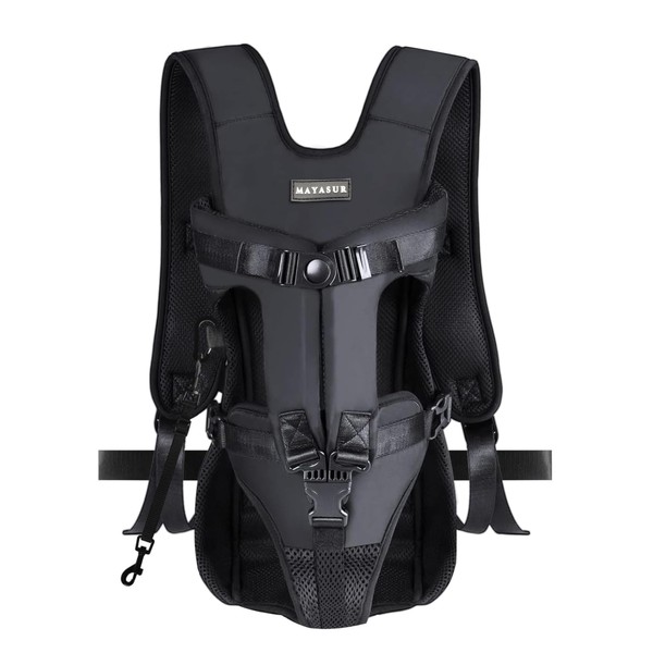 MAYASUR Pet Front Dog Carrier Backpacks, Adjustable Dog Backpack Carrier,