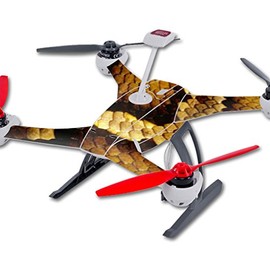 MightySkins Skin Compatible with Blade 350 QX3 Quadcopter Drone wrap Cover Sticker Skins Python