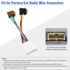 Jayubien Stereo Wiring Harness for Nissan ISO Radio Adapter to