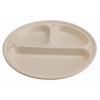 Captain Stag M-9517 BBQ Plate Set, Antibacterial Divider Plate, 8.3