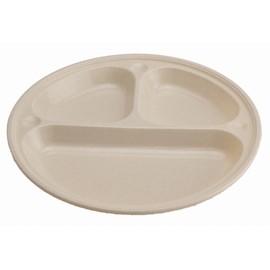 Captain Stag M-9517 BBQ Plate Set, Antibacterial Divider Plate, 8.3 inches (21 cm), Set of 5