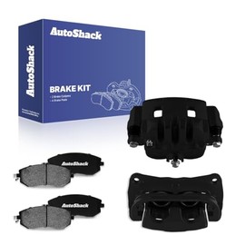 AutoShack Front Brake Calipers Black Ceramic Brake Pads | Replacement for 2011-2018 Subaru Forester 2010-2014 Subaru Impreza 2013-2014 Subaru Outback 2013-2015 Subaru XV Crosstrek | 6-PC