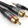 CSL - 1 m RCA Cable Stereo 3.5 mm Jack