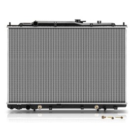 Readair Engine Coolant Radiator Assembly with Transmission Oil Cooler Compatible with Honda Pilot 2006 2007 2008 V6 3.5L, Replace# 19010PVJA51