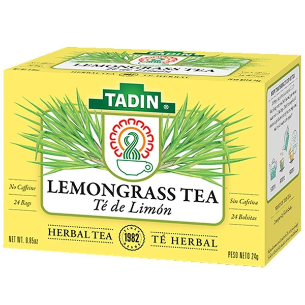 Lemongrass Lemon Tadin Tea - Te De Limon - Premium Tea for Nerves - PACK OF 3