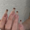 Nail Tips, 24 Pieces, Nail Tips, Short, Fall/Winter Design, Elegant