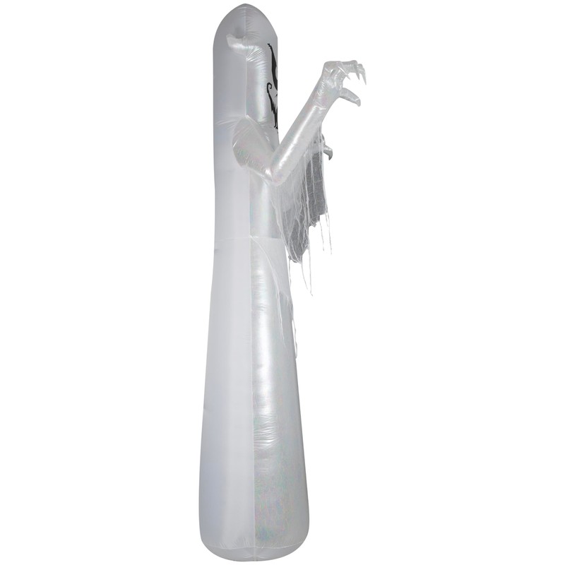 Gemmy Giant Airblown Inflatable Spooky Ghost with Flickering Light, 12